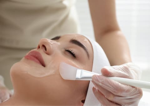 peeling facial